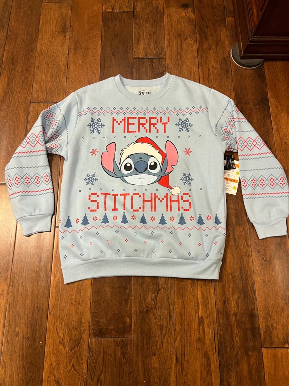 Stitch light up ‘Merry Stitchmas' Crewneck Sweatshirt